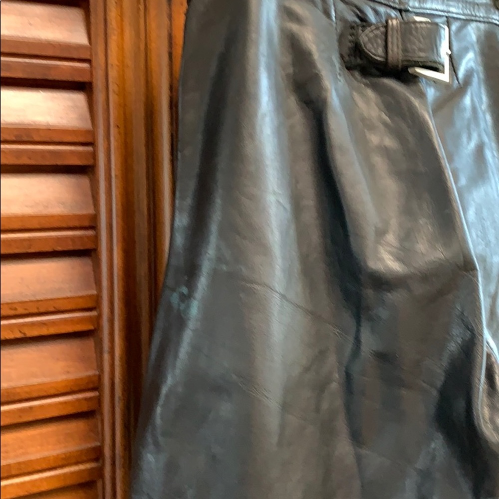VINTAGE MOTO LEATHER PANTS - Picture 11 of 16